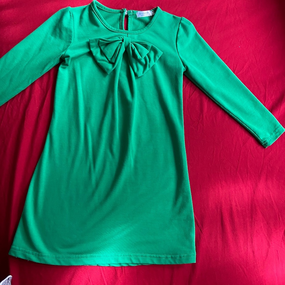 Girl in green